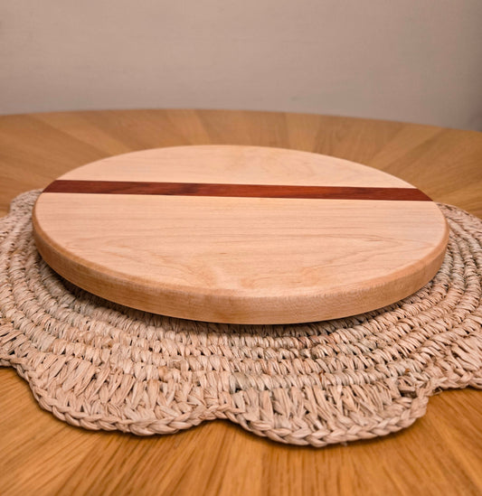 Maple & Padauk Lazy Susan