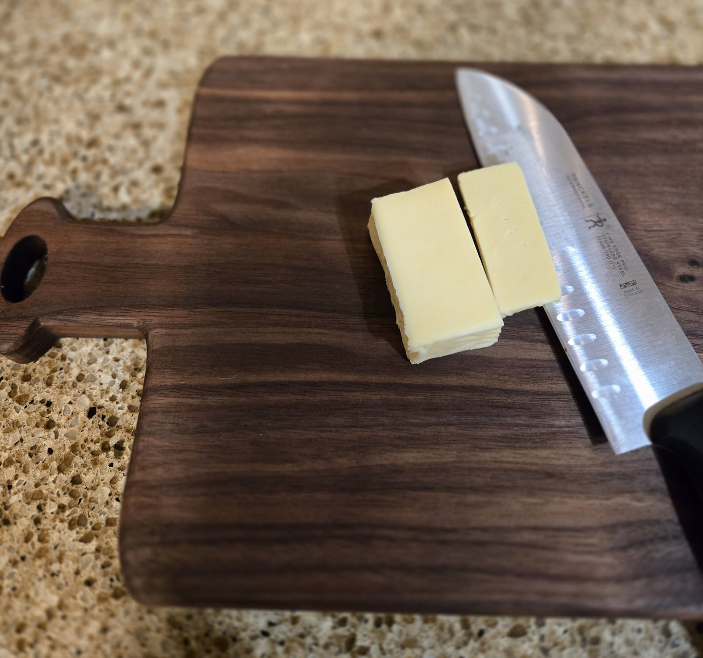 Face Grain Cutting Board with Handle