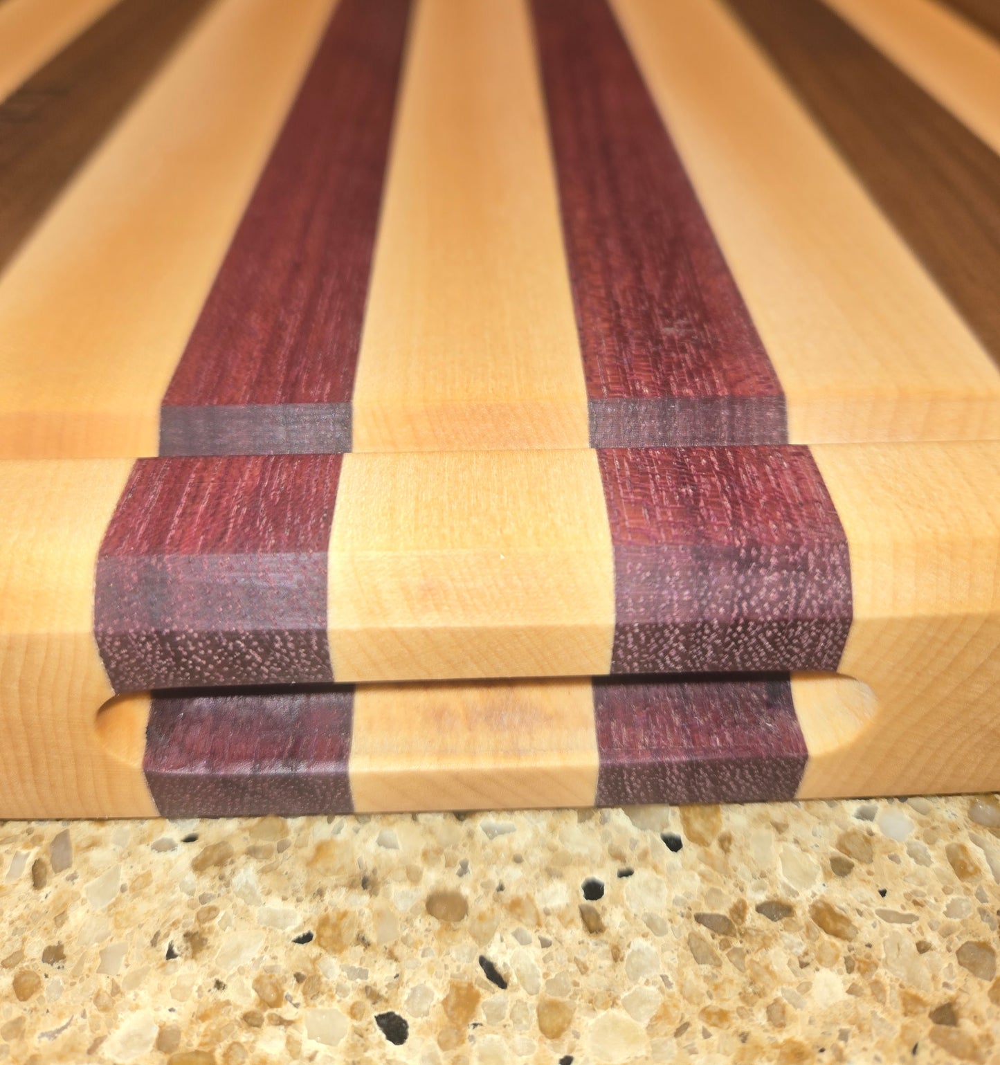 Edge Grain Cutting Board with Name Engraving