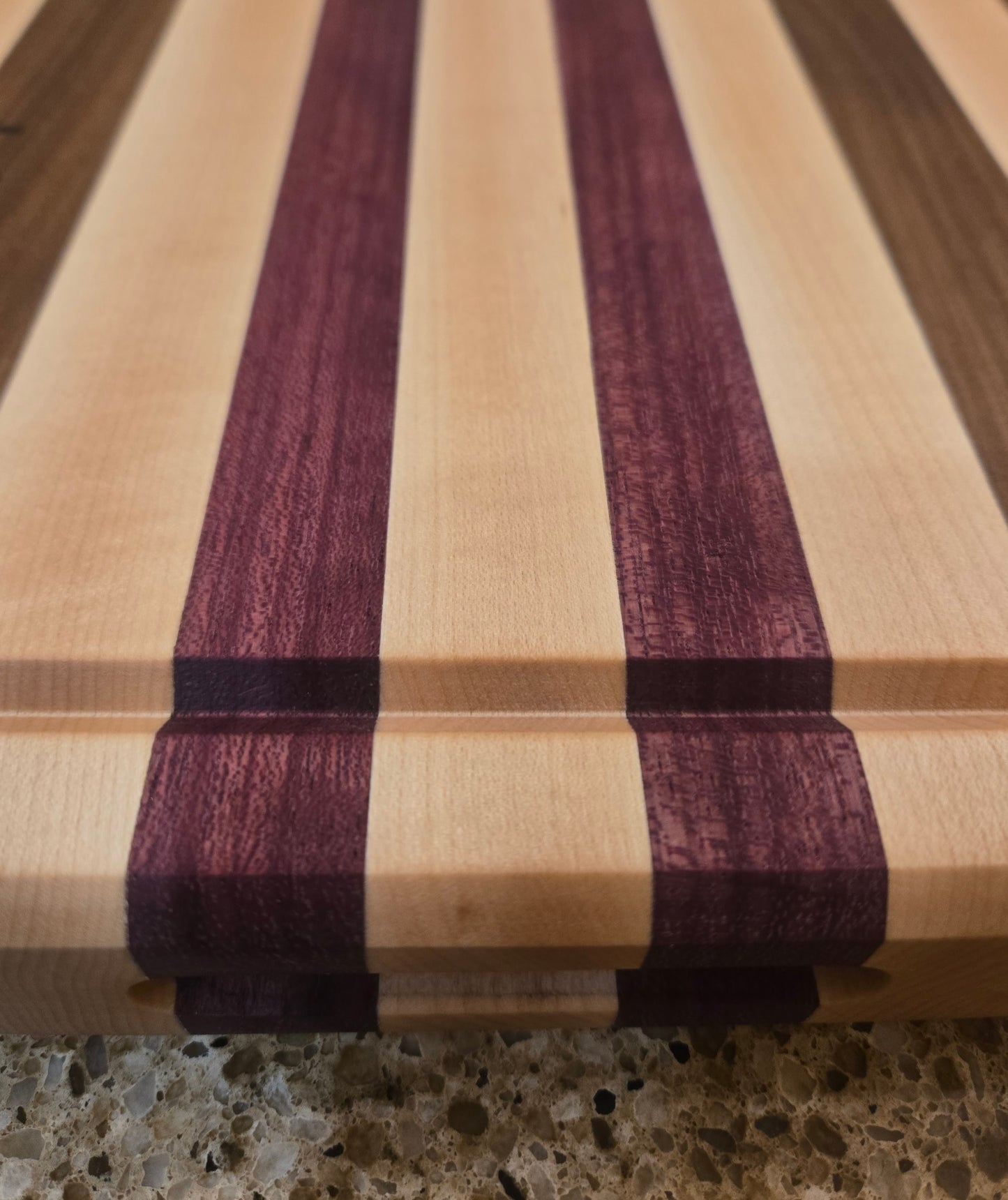 Edge Grain Cutting Board with Name Engraving