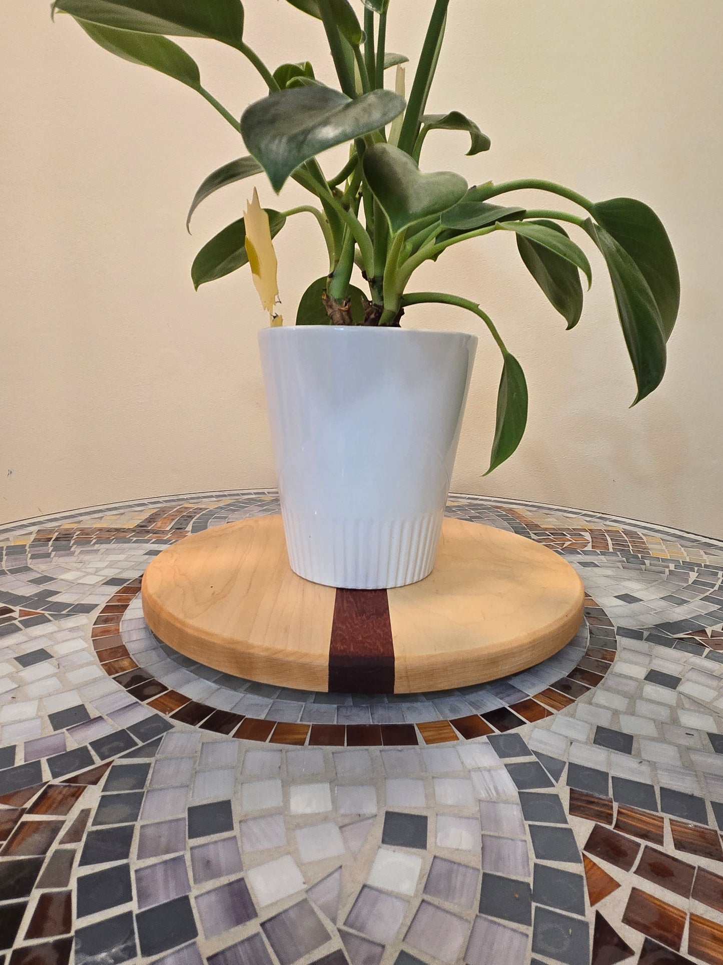 Maple & Padauk Lazy Susan